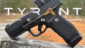 Tyrant CNC Extended Magazine Release for Springfield Hellcat and Hellcat Pro